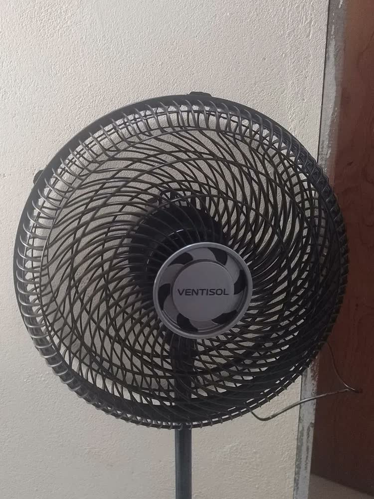foto de comprador de Ventilador Oscilante De Coluna Ventisol Turbo 6 Pás 50cm Preto