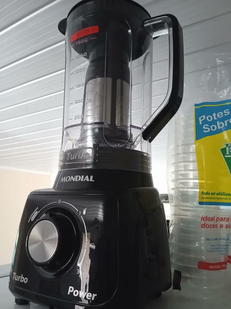 foto de cliente de Liquidificador Turbo Power Mondial 550W L-99 WG