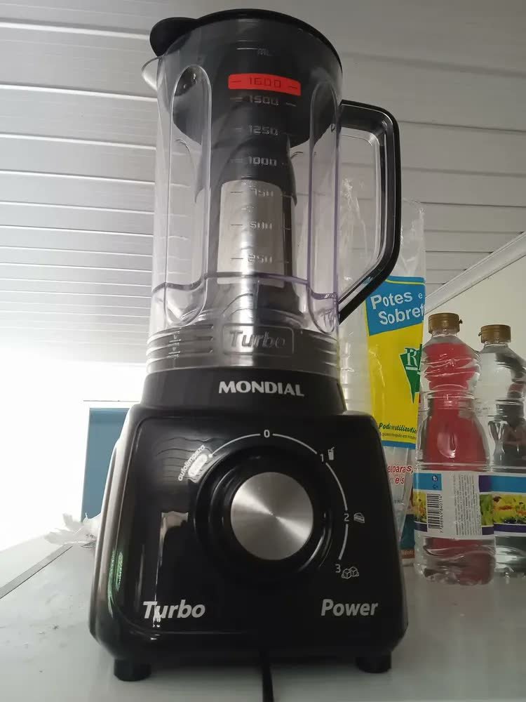 foto de cliente de Liquidificador Turbo Power Mondial 550W L-99 WG