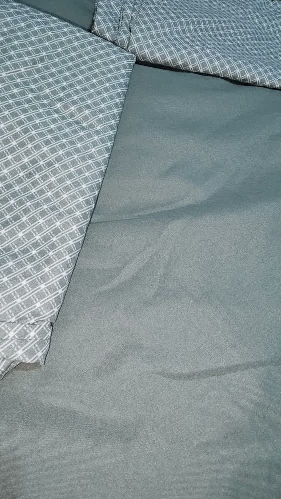 foto de comprador de Jogo de Cama Queen Slim Organic Lençol Anti-Pilling Altenburg Preto