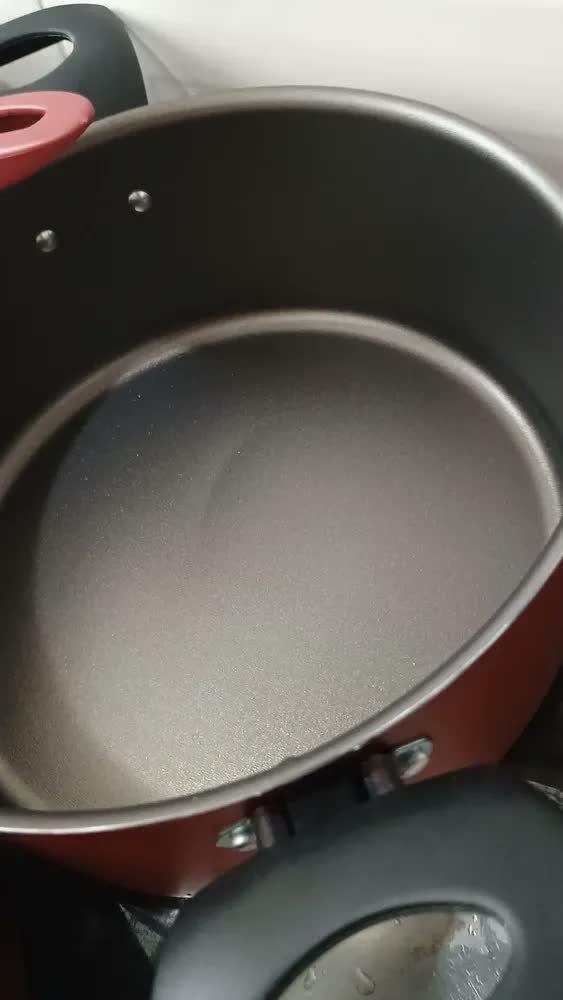foto de cliente de Jogo Panelas 12 Peças Antiaderente Alumínio Turim Tramontina Cor Vermelho