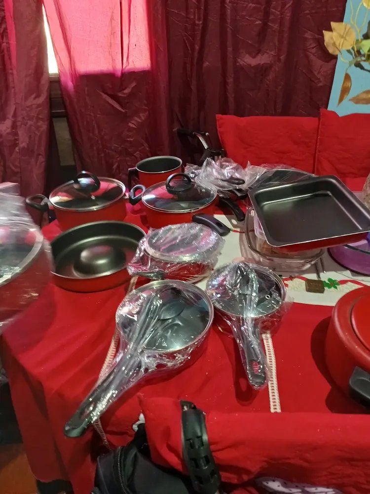 foto de cliente de Conjunto Panelas 17 Peças Antiaderente Brinde Panela Pressão