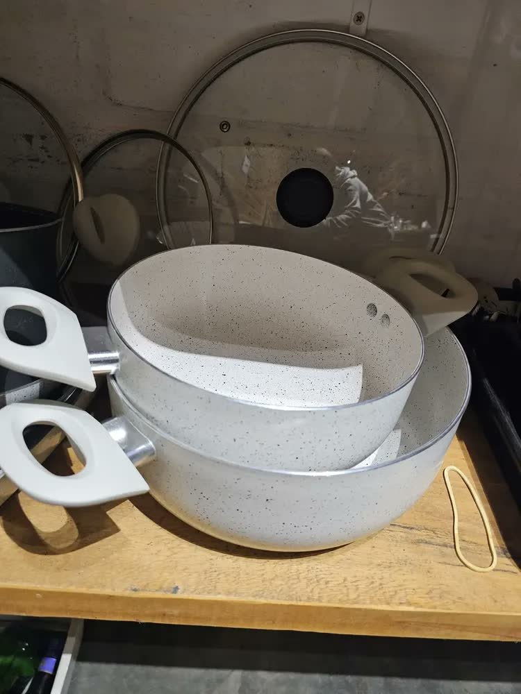 foto de comprador de Jogo de Panelas Casambiente 8 Peças Revestimento Cerâmico Antiaderente