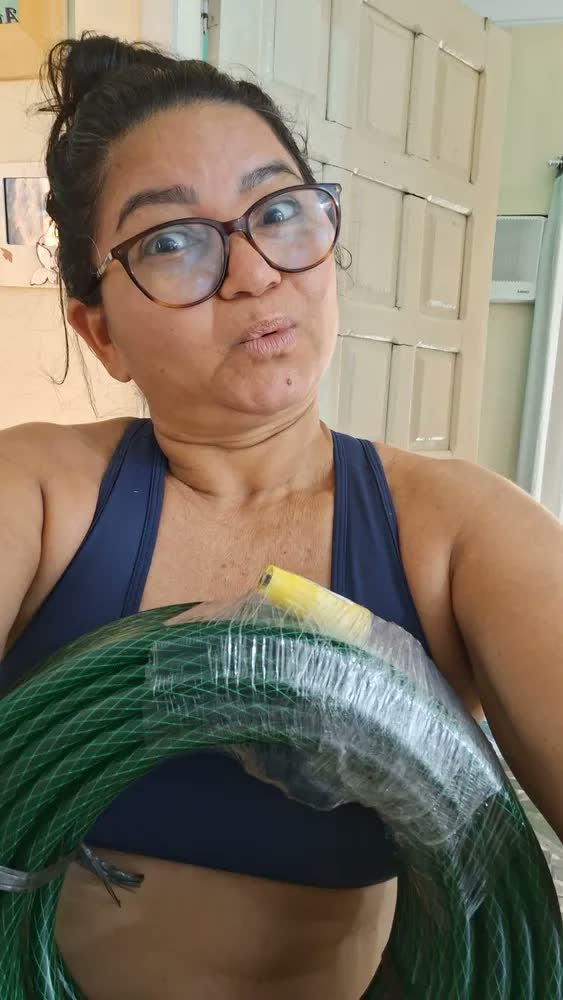 foto de comprador de Mangueira Jardim 30 Metros Com Esguicho Trançada Reforçada Flexível 7/16 Anti Dobra Irrigação Quintal Poço Lavagem Durável Marqs Home