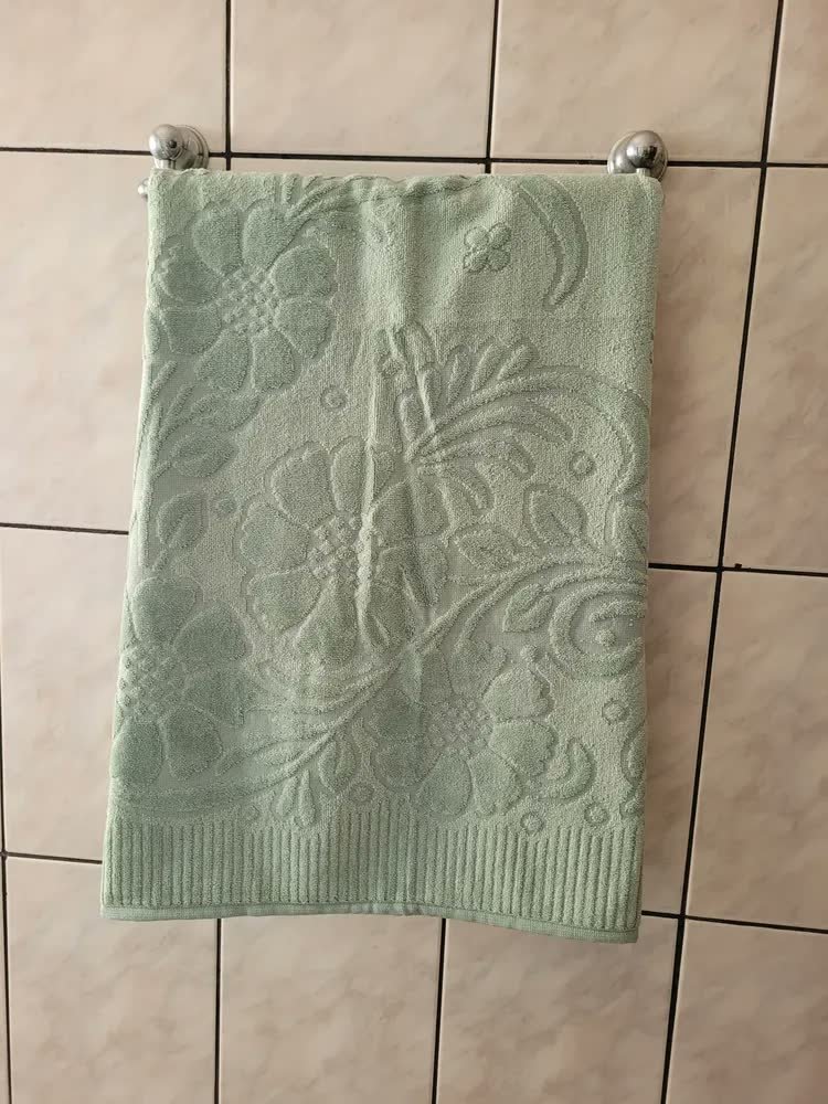 foto de comprador de Jogo De Banho 4 Peças Velvet Appel Luxo 100% Algodão