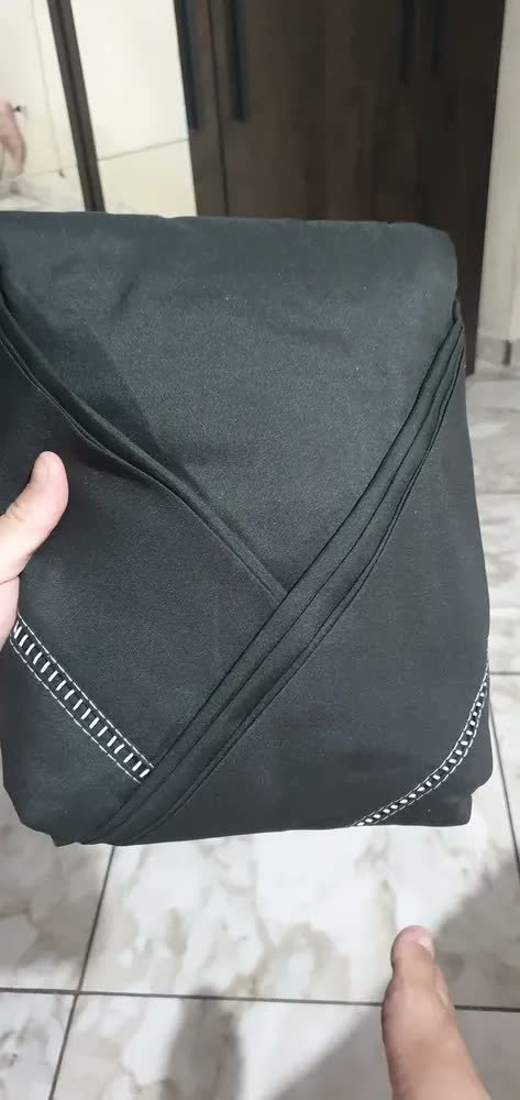 foto de comprador de Jogo De Lençol 400 Fios Queen Palha Liso 3 Peças Com Elástico Padrão Hotel